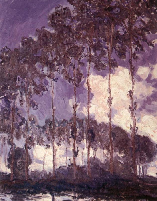 Claude Monet Poplars on the Banks of the River Epte